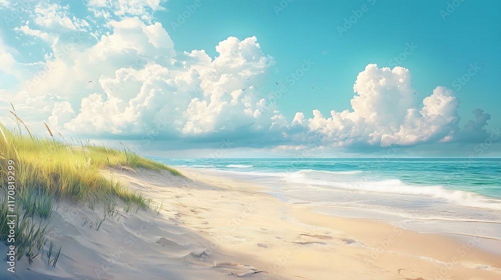 A Daydream of Endless Horizons and Sandy Shores A Daydream of Endless Horizons and Sandy Shores