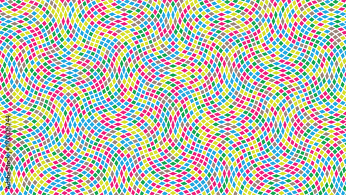 Colorful Pixels Mosaic. Abstract Background. Vector Illustration. stock illustration