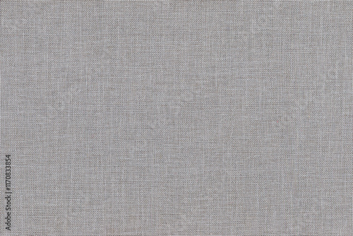 The texture of the grey fabric for textile upholstery. close up.