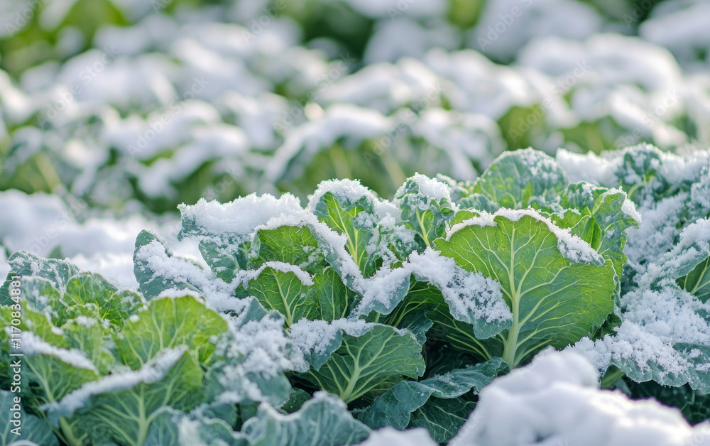 cabbage in the garden cabbage in the garden