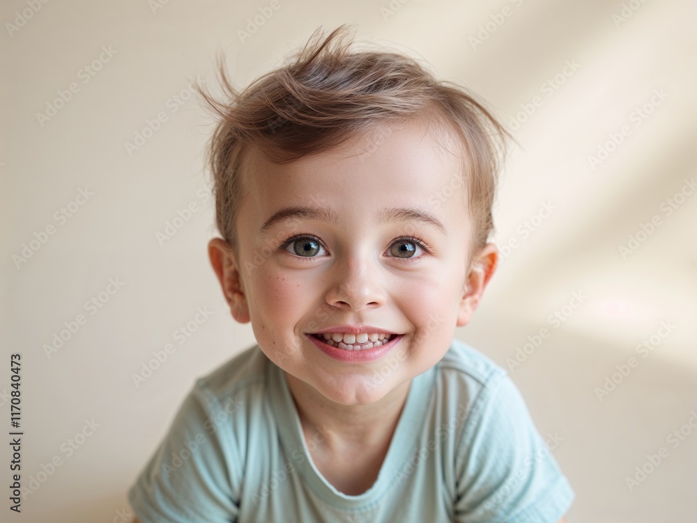 a cute handsome toddler boy wearing casual clothes smiling happily wearing casual clothes plain background portrait shot a cute handsome toddler boy wearing casual clothes smiling happily wearing casual clothes plain background portrait shot