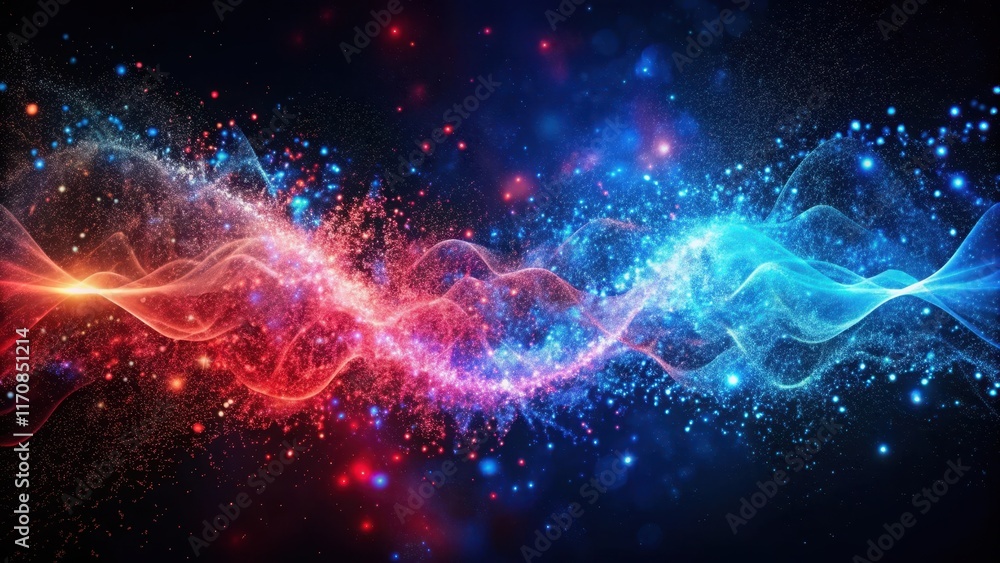 Fototapeta premium Heartbeat of the universe