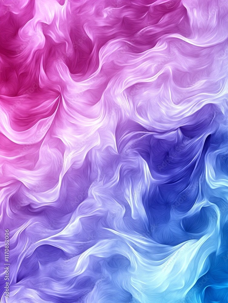 Obraz premium Dreamy Spring Gradient in Pink and Blue Tones