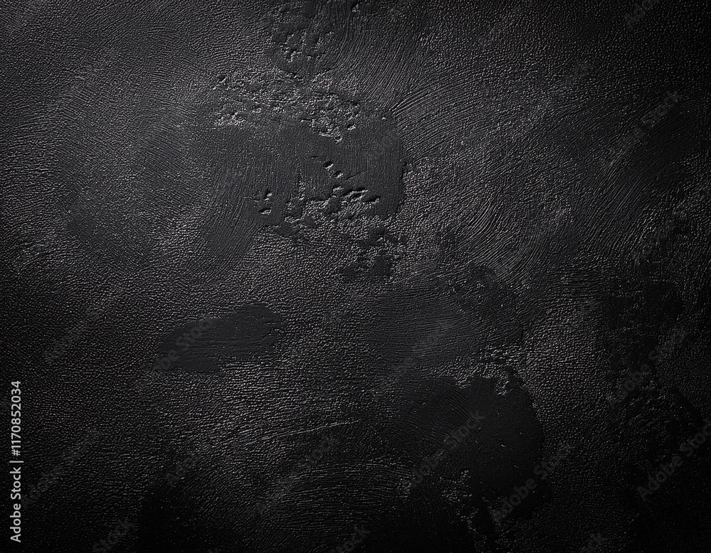 Fototapeta premium Black stucco wall Grunge background.