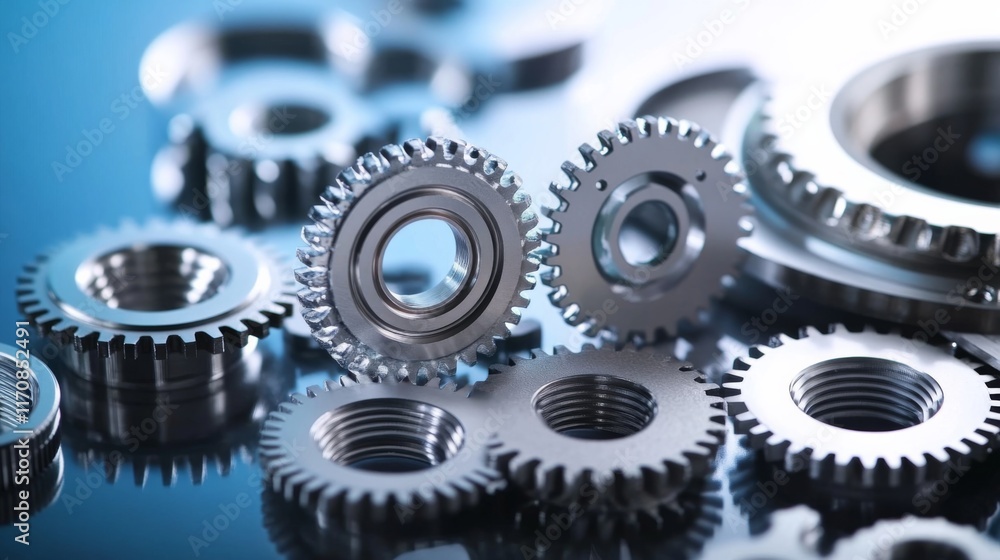 Dynamic Engineering Gears with Realistic Textures Dynamic Engineering Gears with Realistic Textures