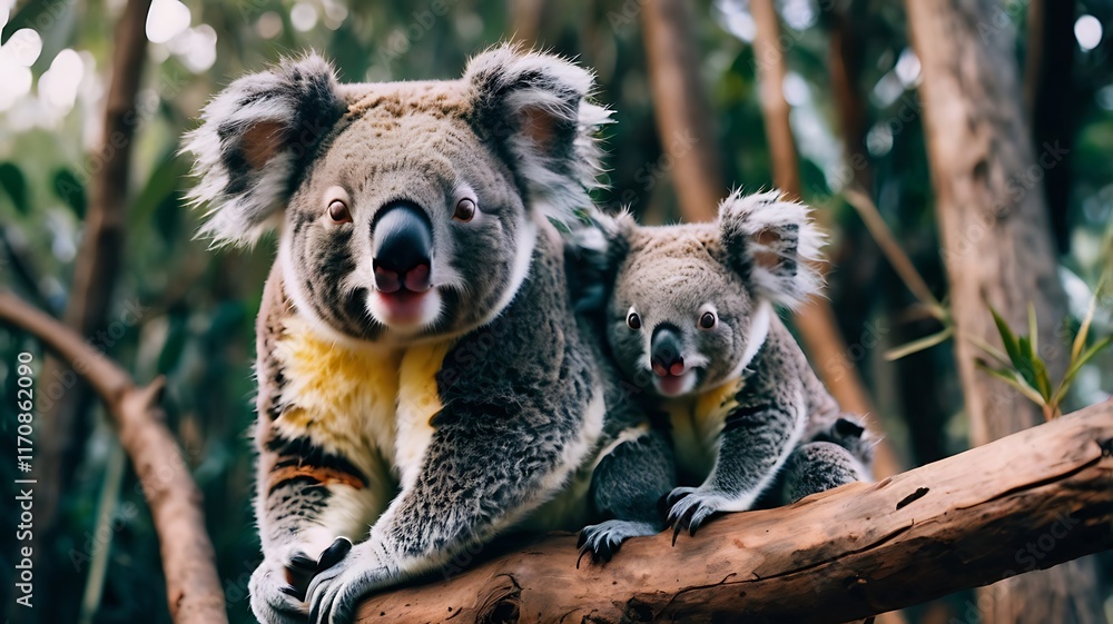 Obraz premium koala in tree
