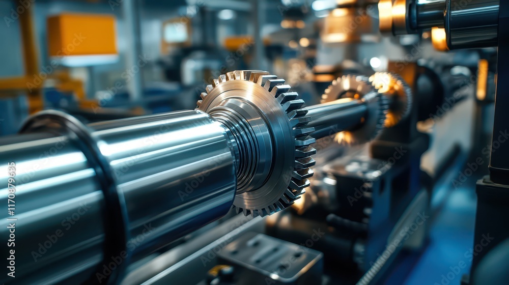A mechanical assembly of cogs and gears, spinning with vibrant energy, showcasing the beauty of industrial technology and design. A mechanical assembly of cogs and gears, spinning with vibrant energy, showcasing the beauty of industrial technology and design.