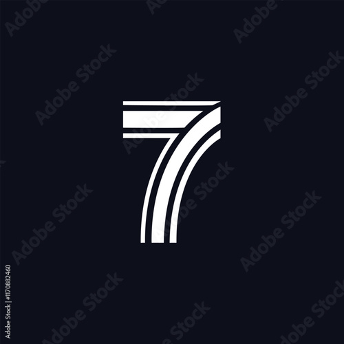 Number Seven Brand Logo