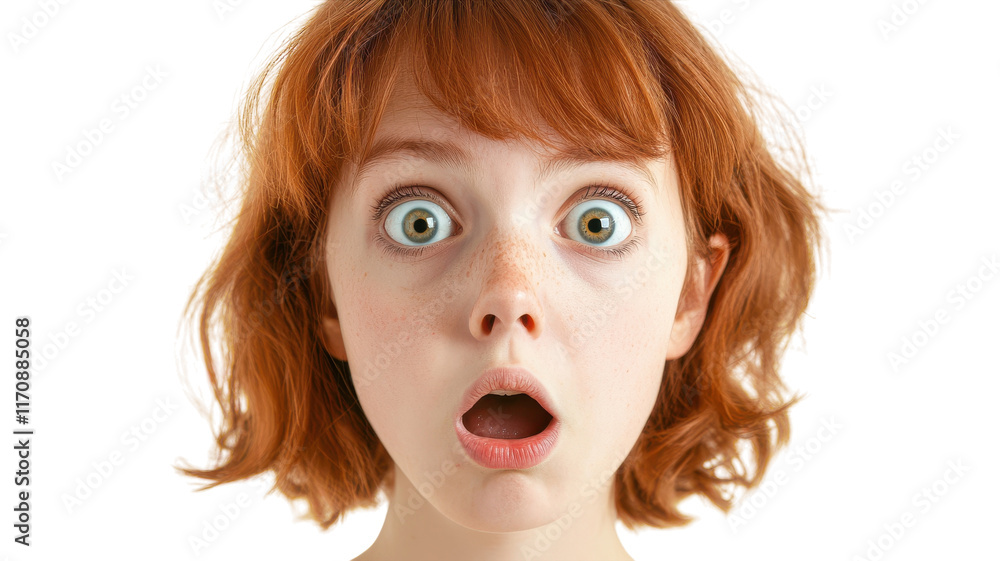 A Young Girl with a Shocked Expression Capturing the Essence of Surprise and Emotion in Portrait Photography for Various Creative Projects. A Young Girl with a Shocked Expression Capturing the Essence of Surprise and Emotion in Portrait Photography for Various Creative Projects.