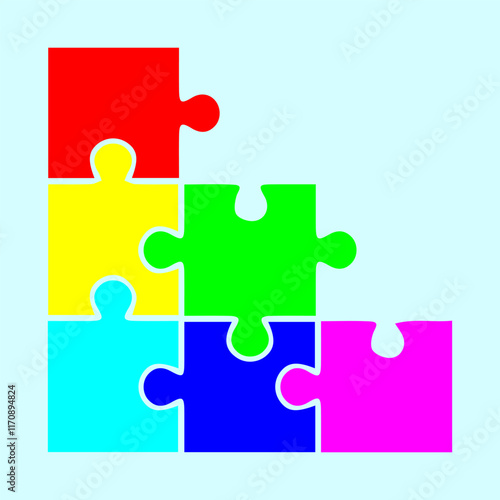 pazzel icon vectors illustration