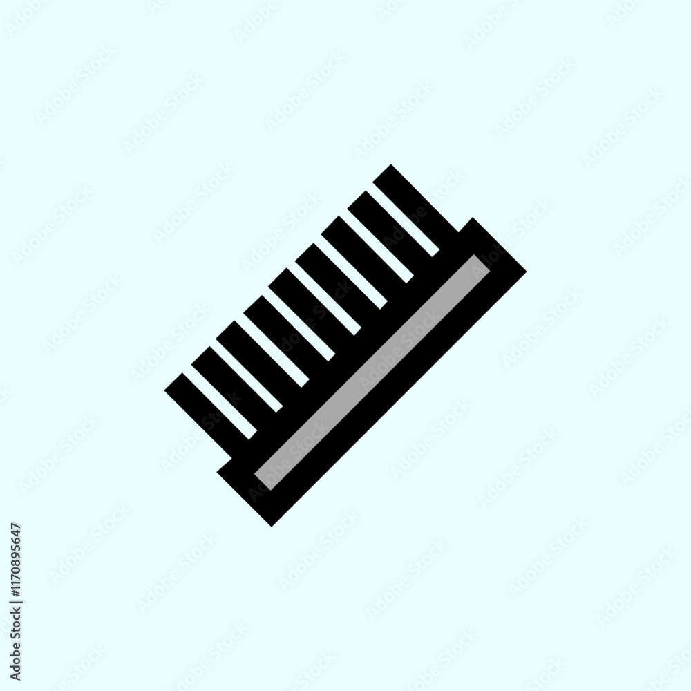 simple design clothes brush icon simple design clothes brush icon