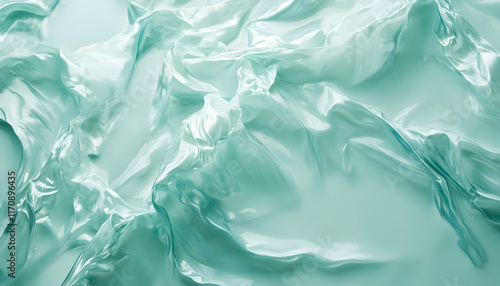 Wallpaper Mural Abstract Teal Liquid Background Illustration Torontodigital.ca