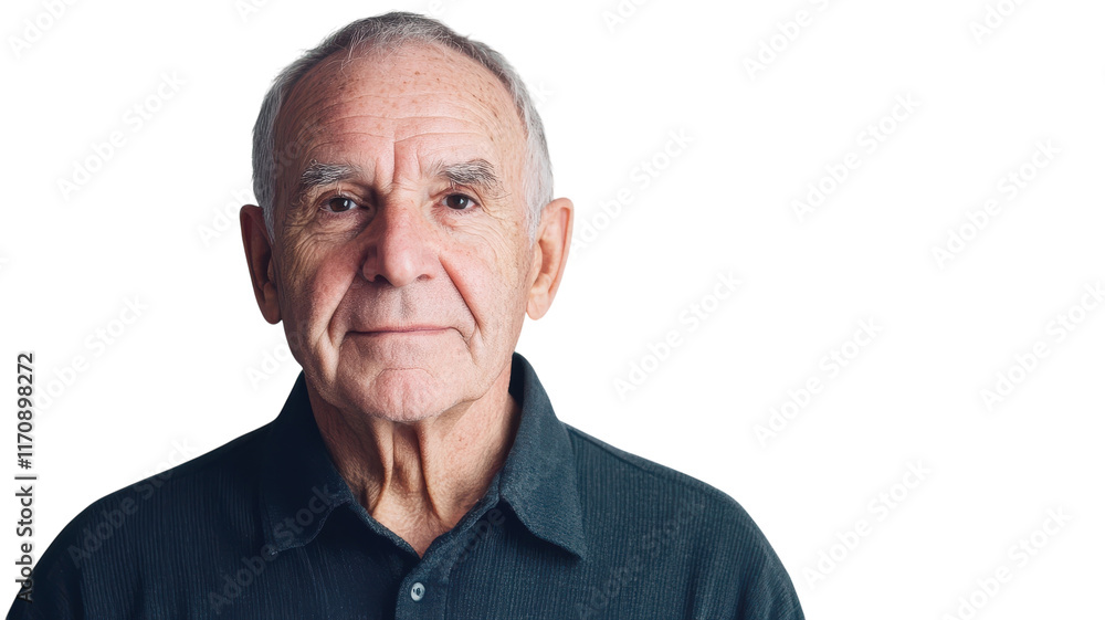 Portrait of an Elderly Man Radiating Pride and Contentment, Perfect for Celebrating the Wisdom and Experience of Aging in Visuals. Portrait of an Elderly Man Radiating Pride and Contentment, Perfect for Celebrating the Wisdom and Experience of Aging in Visuals.