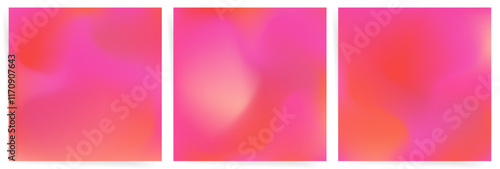 Warm Coral and Pink Gradient. Soft Romantic Glow with Subtle Flowing Design. Elegant Abstract Pastel Background for Creative Use.