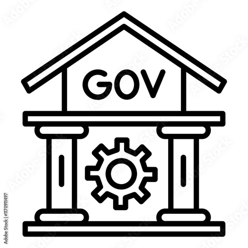 Blockchain Governance Icon