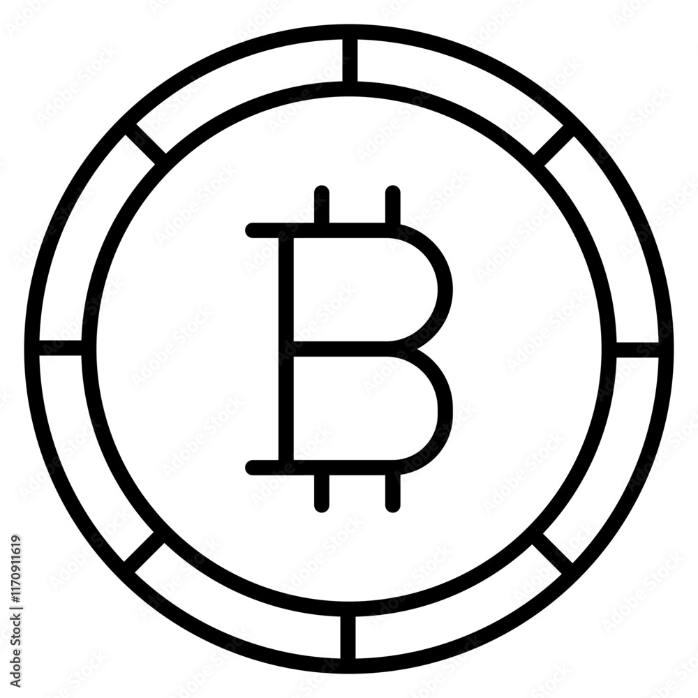Cryptocurrency Icon Cryptocurrency Icon