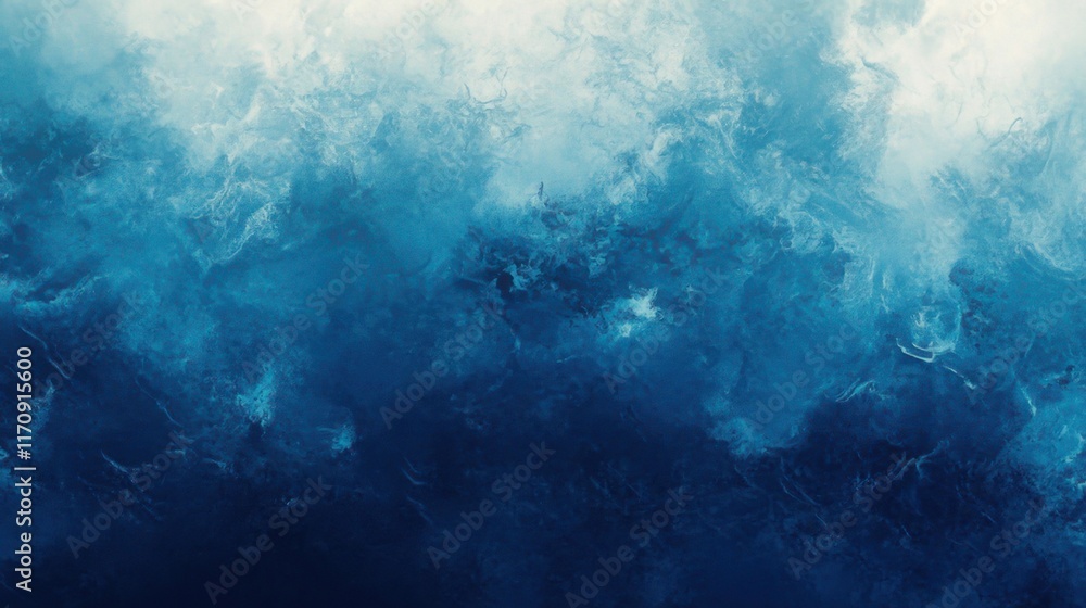 Obraz premium white to blue gradient background