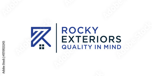 Free Download Initial logo icons and simple houses. Icon logo, simple logo, vector logo, illustration. - GFXLoad