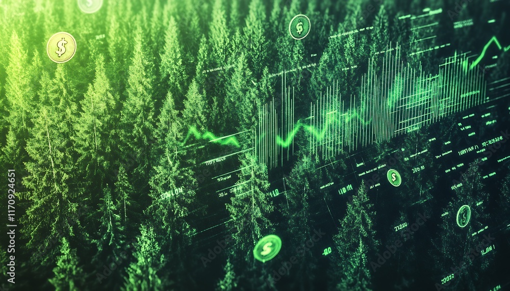Innovative Financial Data Interacting with Natural Forest Environment : Generative AI Innovative Financial Data Interacting with Natural Forest Environment : Generative AI