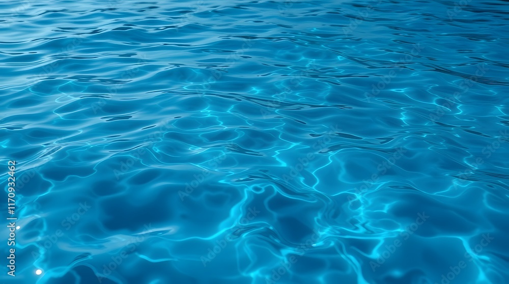 Serene Blue Water: A Tranquil Study in Aquatic Texture Serene Blue Water: A Tranquil Study in Aquatic Texture