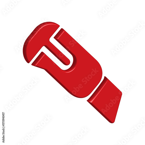 Cutter icon design template