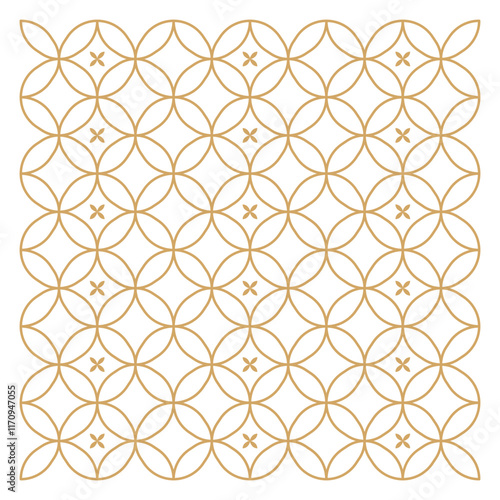 Isolated chinese pattern with traditional designs. Oriental asian traditional chinese patterns decoration element. Vector illustration.