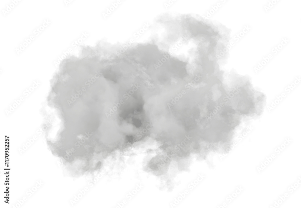 Cloud isolated on white Cloud isolated on white