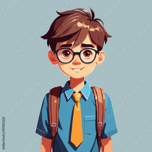 person with glasses
