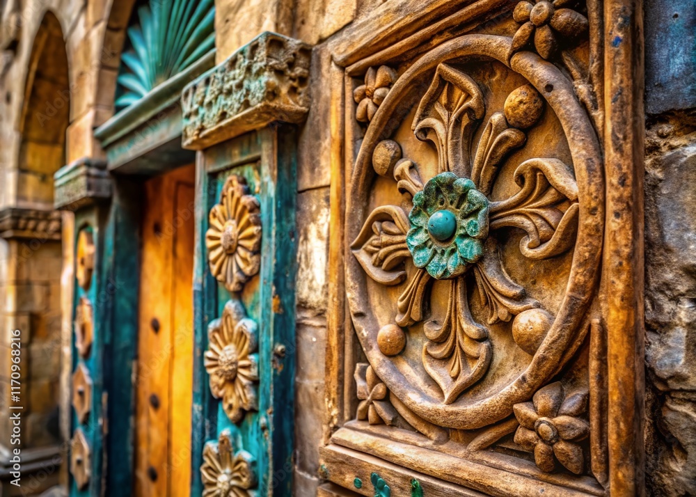 Macro Photography: Jerusalem's Christian Quarter Details - Ancient Stone Textures and Architectural Elements Macro Photography: Jerusalem's Christian Quarter Details - Ancient Stone Textures and Architectural Elements