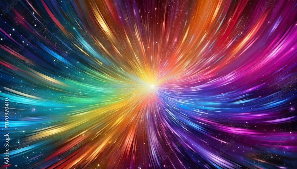 Naklejka premium abstract background with stars