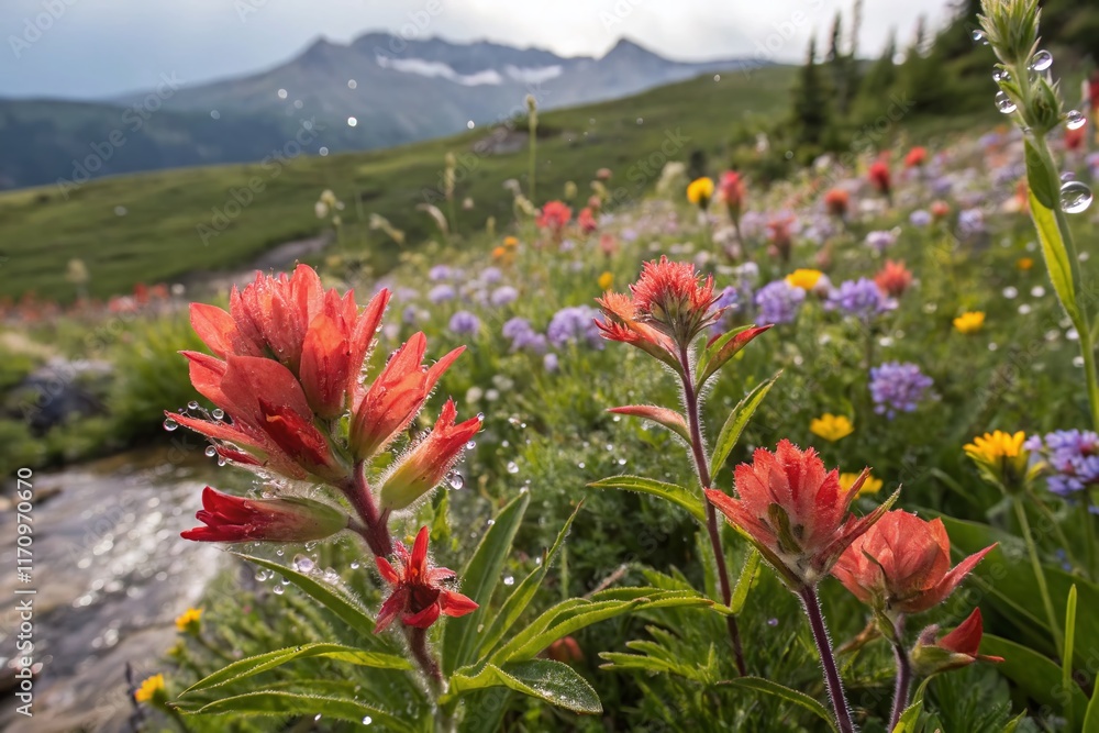 Macro Photography of Mt. Ampersand's Delicate Flora: Vivid Colors and Intricate Details Macro Photography of Mt. Ampersand's Delicate Flora: Vivid Colors and Intricate Details