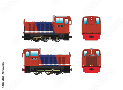 DIESEL LOCOMOTIVE C300 2.eps