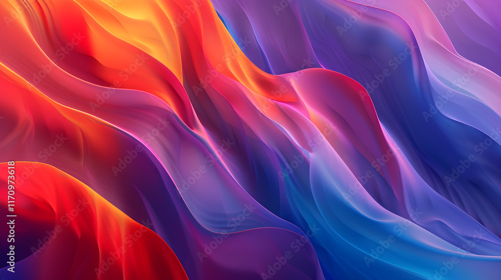 Dynamic Visual Appeal with Seamless Blend of Colors Using Gradient Tool in Digital Artwork Dynamic Visual Appeal with Seamless Blend of Colors Using Gradient Tool in Digital Artwork