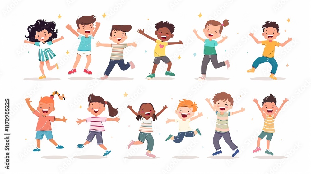 Joyous Childhood Moments: Embracing Freedom and Movement Joyous Childhood Moments: Embracing Freedom and Movement
