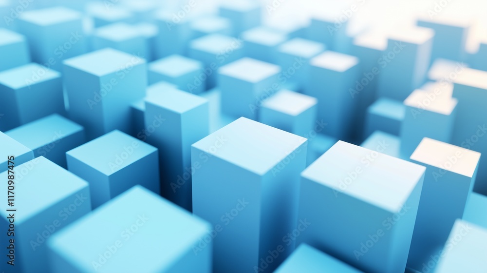 A minimalist background of sky blue 3D cubes in an isometric view, with a focus on clean geometric shapes and subtle color transitions. The HD resolution reveals intricate details. A minimalist background of sky blue 3D cubes in an isometric view, with a focus on clean geometric shapes and subtle color transitions. The HD resolution reveals intricate details.