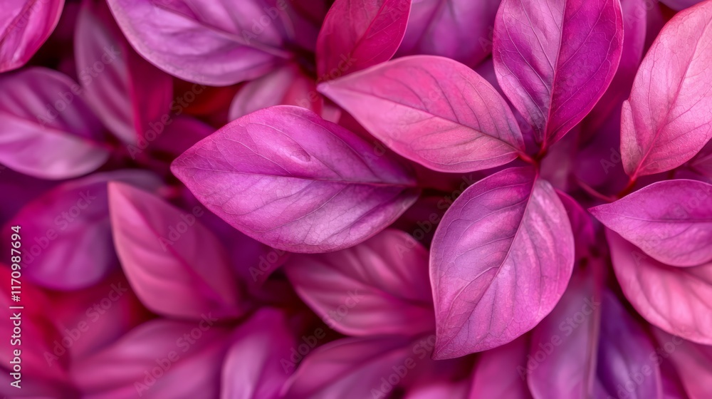 A close up of a bunch of pink leaves A close up of a bunch of pink leaves