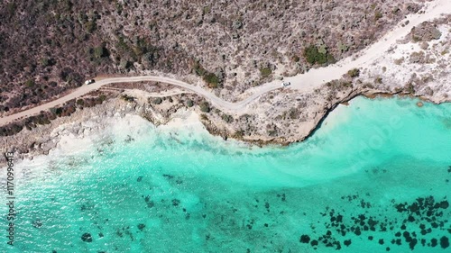 Aerial view of southwest Madagascar coastline
