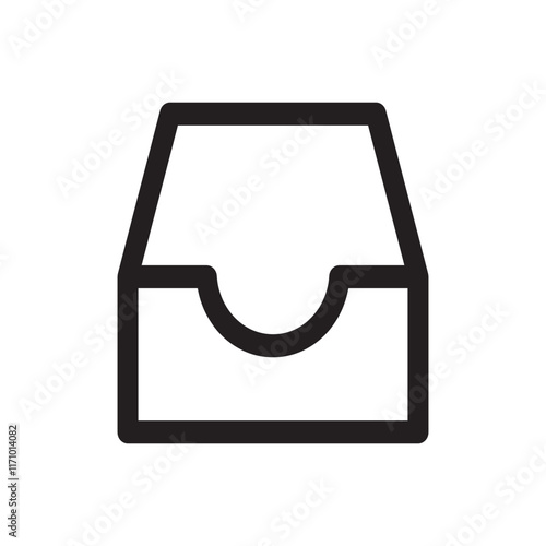 Folder icon representing file storage and organization, commonly used in digital or physical environments.
