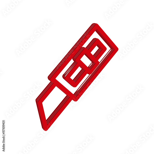 Cutter icon design template