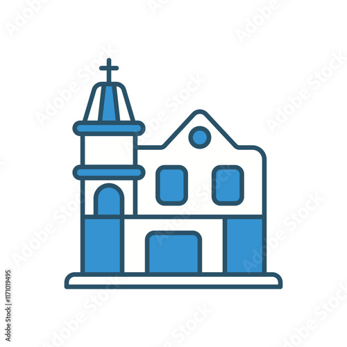 Monserrate Sanctuary  vector icon