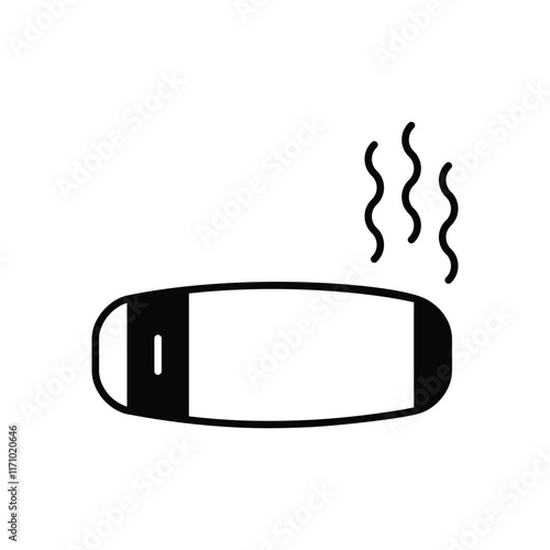 Cigar  vector icon