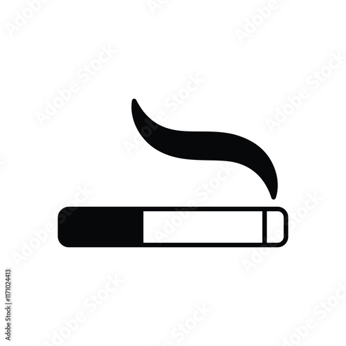 Smoking vector icon