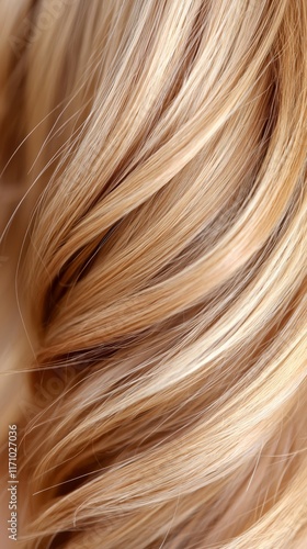 Wallpaper Mural  A close up of a woman's hair with blonde highlights Torontodigital.ca