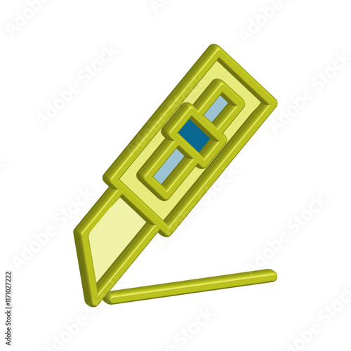 Cutter icon design template
