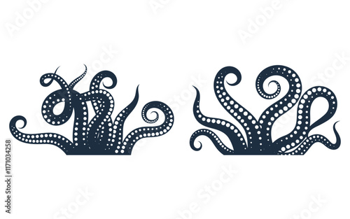 octopus vector icon illustration