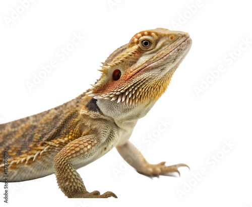 bearded dragon lizard isolated JPEG OR Transparency Background