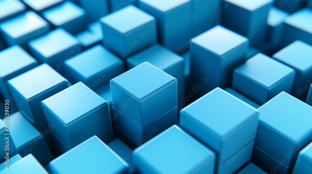 High-resolution image of a background featuring electric blue 3D cubes in an isometric arrangement, with a clean and minimalist design. The capture emphasizes depth and clarity. High-resolution image of a background featuring electric blue 3D cubes in an isometric arrangement, with a clean and minimalist design. The capture emphasizes depth and clarity.