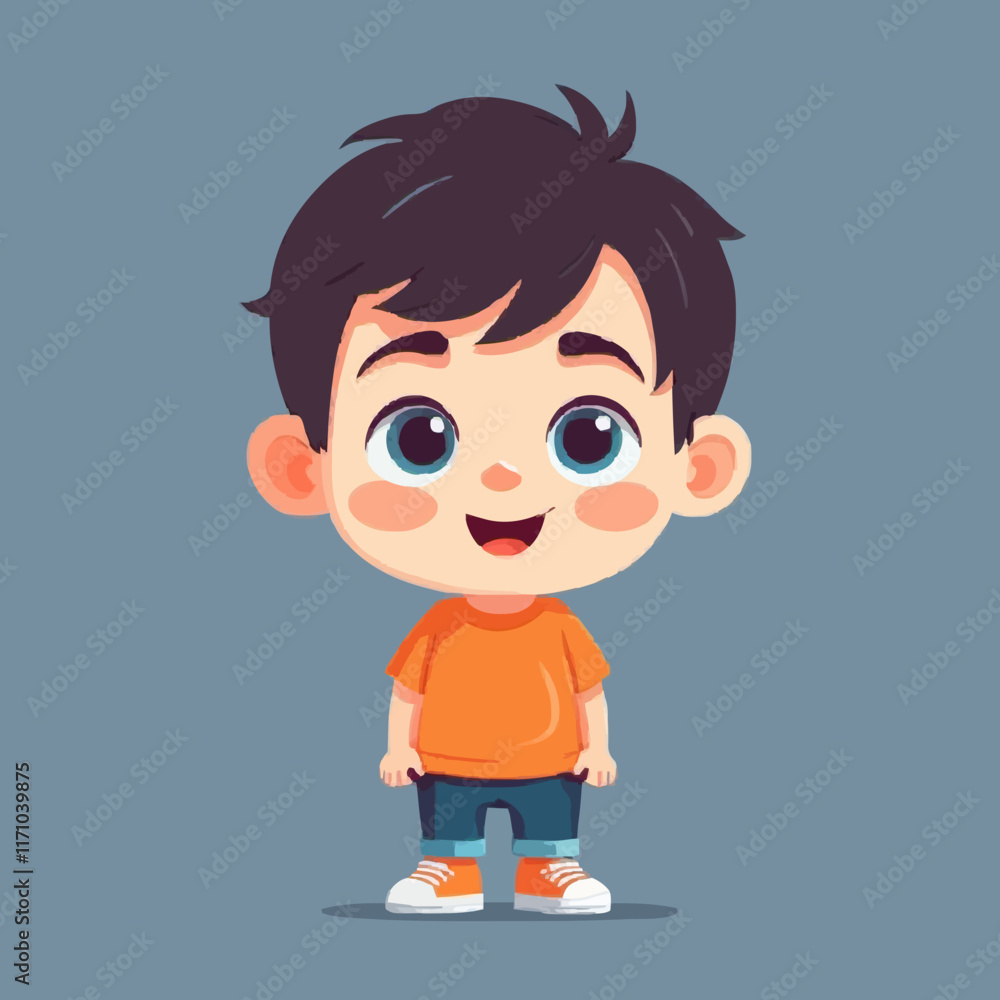child with a smile child with a smile