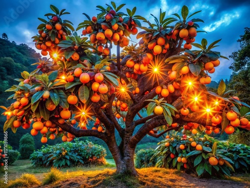 Surreal Medlar Harvest: Kulen Vakuf, Una National Park, Bosnia and Herzegovina photo