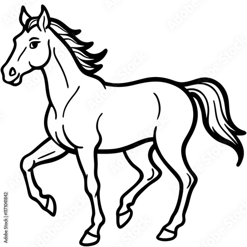 horse illustration